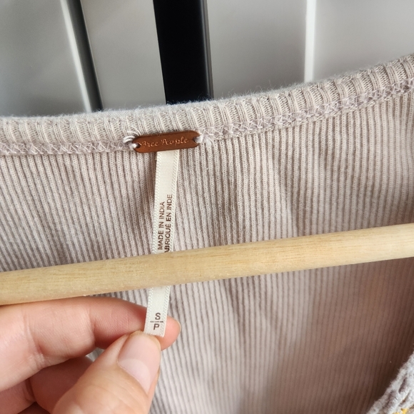 Free People Cross Country Top Blouson Crop Top Small - Picture 7 of 11